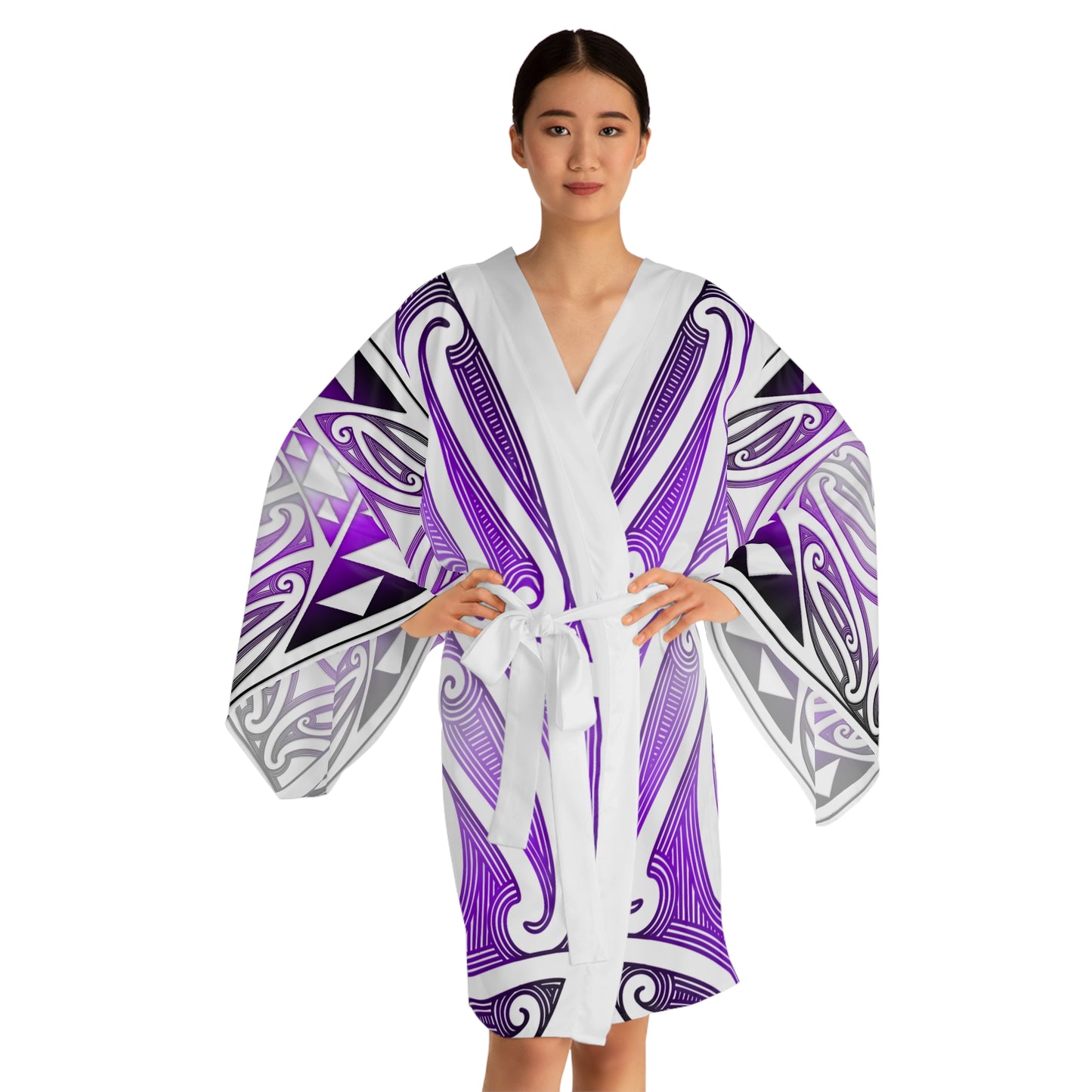 Tohu Kimono Robe - Waiporoporo