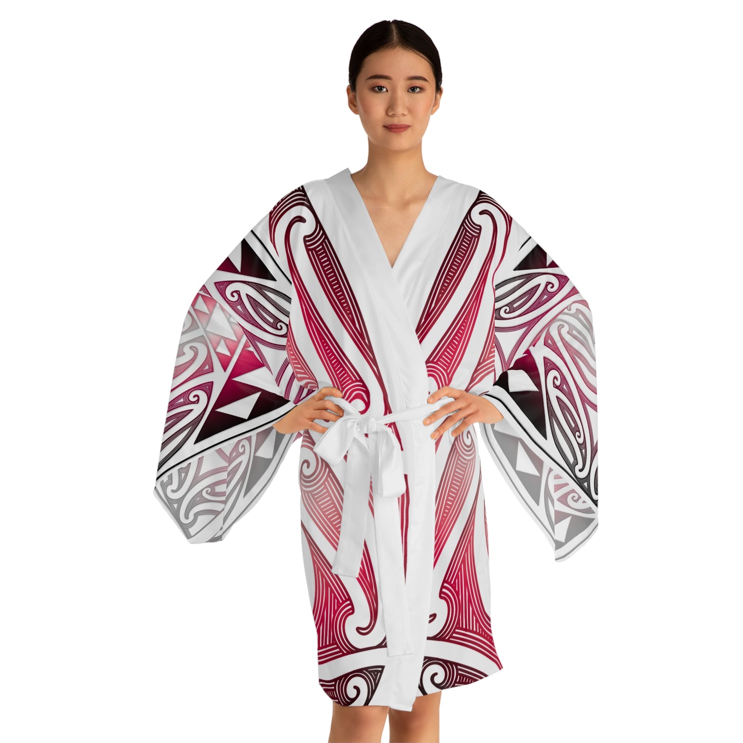 Tohu Kimono Robe - Whero