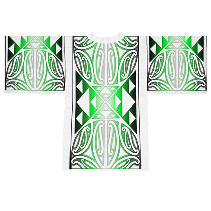 Tohu Kimono Robe - Kaakaariki