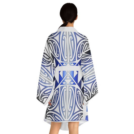 Tohu Kimono Robe - Kikorangi