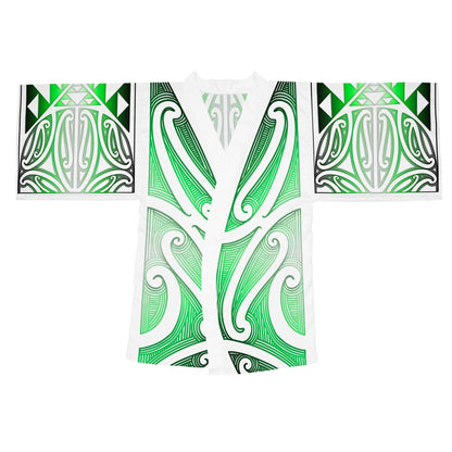 Tohu Kimono Robe - Kaakaariki